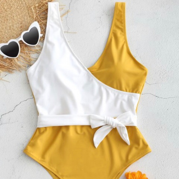 Zaful Other - New high cut backless swimsuit